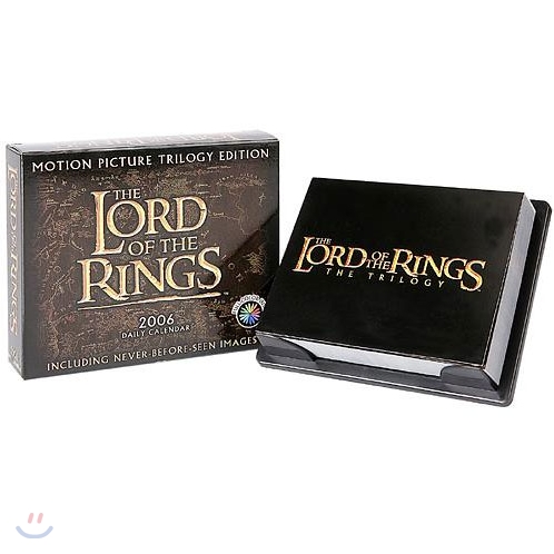 반지의 제왕 2006년 데일리 캘린더: The Lord Of The Rings
