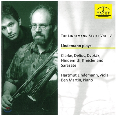 Hartmut Lindemann 린데만 시리즈 4 - 힌데미트 / 크라이슬러 / 사라자테 / 드보르작 (The Lindemann Series IV - Dvorak / Hindemith / Kreisler / Sarasate)