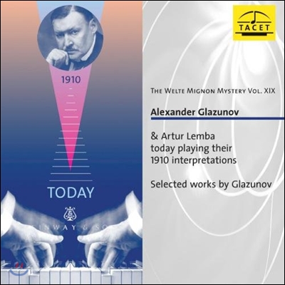 Alexander Glazunov 벨테-미뇽의 신비 19 - 글라주노프 1910년 연주 (The Welte-Mignon Mystery XIX)