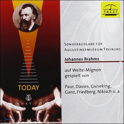 벨테-미뇽으로 연주하는 브람스 - 스케르초, 헝가리언 춤곡, 간주곡 외 (Brahms auf Welte-Mignon - Scherzo Op.4, Hungarian Dance, Intermezzo Op.76, 116, 117)