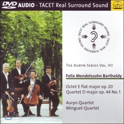 Auryn Quartet 아우린 시리즈 7 - 멘델스존: 팔중주, 현악 사중주 (The Auryn Series VII - Mendelssohn: Octet Op.20, Quartet Op.44 No.1)