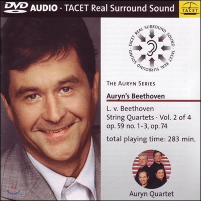 Auryn Quartet 아우린의 베토벤 2 - 현악 사중주 7-9번 라주모프스키, Op.74 (Auryn's Beethoven - String Quartets Op.59 'Razumovsky')