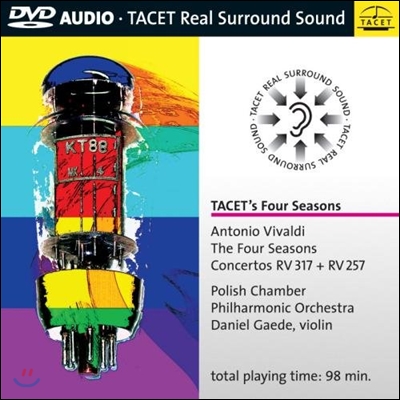 Daniel Gaede 타체트의 사계 - 비발디: 사계, 협주곡 (Tacet&#39;s Four Seasons - Vivaldi: The Four Seasons, Concertos RV317 &amp; RV257)