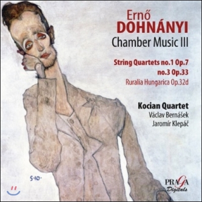 Kocian Quartet 도흐나니: 실내악 작품 3집 - 현악 사중주 1번, 3번 (Dohnanyi: Chamber Music III - String Quartets Op.7, Op.33)