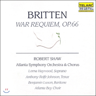 Robert Shaw 브리튼: 전쟁 레퀴엠 (Britten: War Requien Op.66)