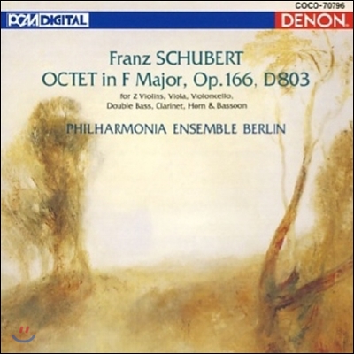 Philharmonia Ensemble Berlin 슈베르트: 팔중주 (Schubert: Octet Op.166 D803)
