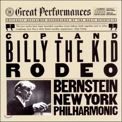 Leonard Bernstein 코플랜드: 빌리 더 키드, 로데오 (Copland: Billy The Kid, Rodeo)