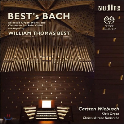 Carsten Wiebusch 바흐: 샤콘느, 코랄, 토카타와 푸가 외 (Bach: Ciaccona BWV1004, Chorale BWV731, Toccata und Fuge BWV565)