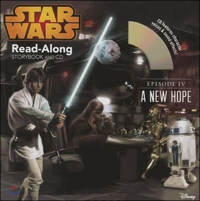 [스크래치 특가]Star Wars - a New Hope Read-along Storybook