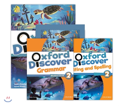 Oxford Discover 2 SB+WB+Writing&Spelling+Grammar