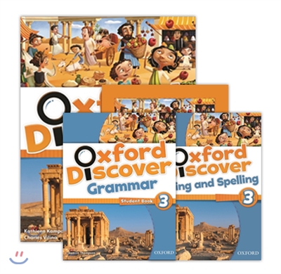 Oxford Discover 3 SB+WB+Writing&amp;Spelling+Grammar 