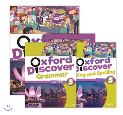 Oxford Discover 5 SB+WB+Writing&amp;Spelling+Grammar 