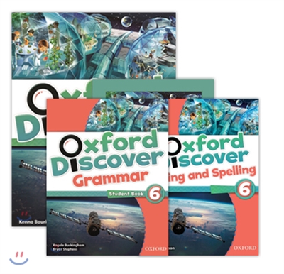 Oxford Discover 6 SB+WB+Writing&amp;Spelling +Grammar