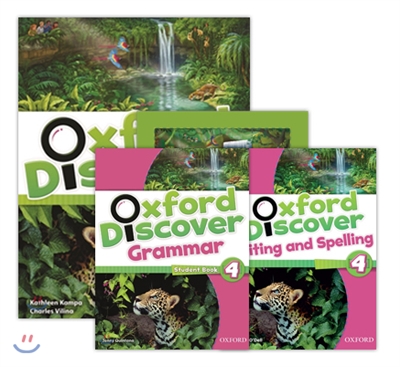 Oxford Discover 4 SB+WB+Writing&Spelling+Grammar 