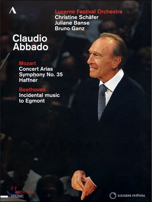 Claudio Abbado 모차르트: 콘서트아리아, 교향곡 35번 '하프너' & 베토벤: 극부수음악 '에그몬트' (Abbado - Mozart : Symphony No. 35 & Beethoven : Egmont) 