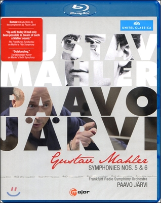 Paavo Jarvi 말러 : 교향곡 5 &amp; 6번  (Mahler : Symphonies No.5 &amp; 6 - Paavo Jarvi) 블루레이