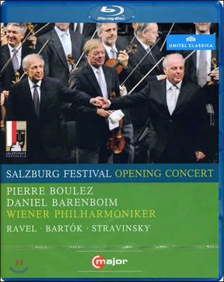 Pierre Boulez, Daniel Barenboim 2008년 잘츠부르크 페스티벌 개막 콘서트 (Salzburg Festival Opening Concert 2008 - P. Boulez) 블루레이