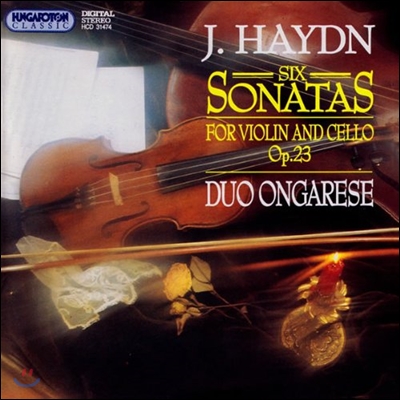 Duo Ongarese 하이든: 바이올린과 첼로를 위한 여섯 개의 소나타 (Haydn: Six Sonatas for Violin and Cello Op.23)