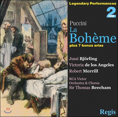 Jussi Bjorling / Thomas Beecham 푸치니: 라 보엠 + 보너스 아리아 (Puccini: La Boheme + 7 Bonus Arias)