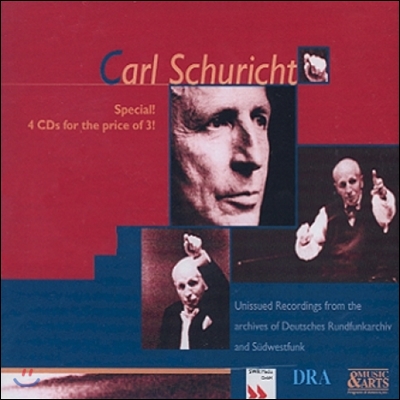 Carl Schuricht 칼 슈리히트 미발표 방송녹음 (Unissued Recordings from the Archives of Deutsches Rundfunkarchiv & Sudwestfunk)