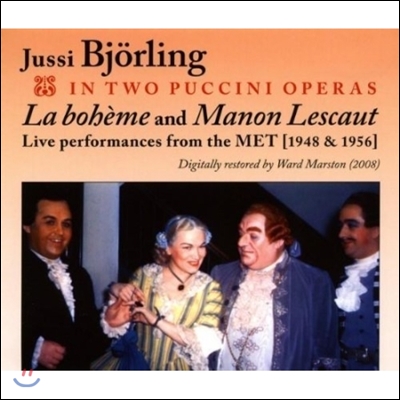 Jussi Bjorling 푸치니: 라 보엠, 마농 레스코 (Puccini: La Boheme, Manon Lescaut)
