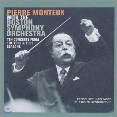 Pierre Monteux 피에르 몽퇴 1958~59년 보스턴 심포니 콘서트 (With the Boston Symphony orchestra from the 1958 & 1959 Seasons)