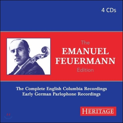 Emanuel Feuermann 엠마누엘 포이어만 에디션 - 영국 콜롬비아, 초기 독일 팔로폰 녹음집 (Feuermann Edition - Complete English Columbia, Early German Parlophone Recordings)