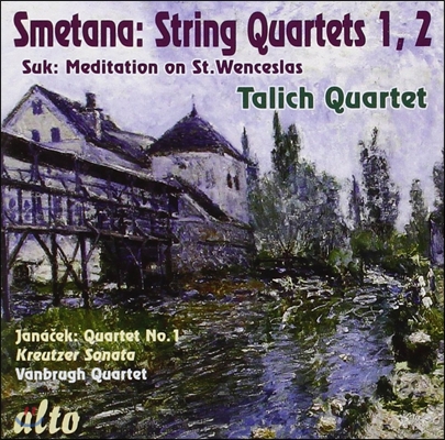 Talich Quartet 스메타나: 현악 사중주 1, 2번 / 야나체크: 현악 사중주 1번 '크로이처 소나타' (Smetana: Quartets No.1 'From My Life', No.2 / Janacek: 'Kreutzer Sonata')