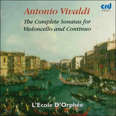 L'Ecole d'Orphee 비발디: 첼로와 콘티누오를 위한 소나타 전곡 (Vivaldi: The Complete Sonatas for Violoncello and Continuo)