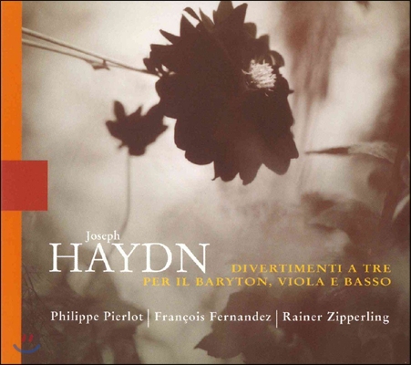 Philippe Pierlot 하이든: 바리톤, 비올라와 베이스를 위한 디베르티멘토 삼중주 (Haydn: Divertimenti a Tre per il Baryton, Viola e Basso)