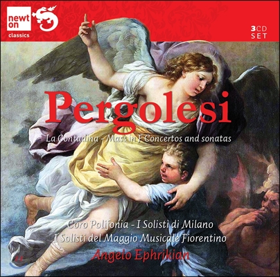 Angelo Ephrikian 페르골레지: 종교음악집 - 콘타디나, 미사 F 장조, 협주곡과 소나타 (Pergolesi: La Contadina, Mass in F, Concertos and Sonatas)