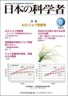 日本の科學者 2024年9月號