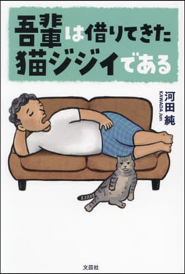 吾輩は借りてきた猫ジジイである