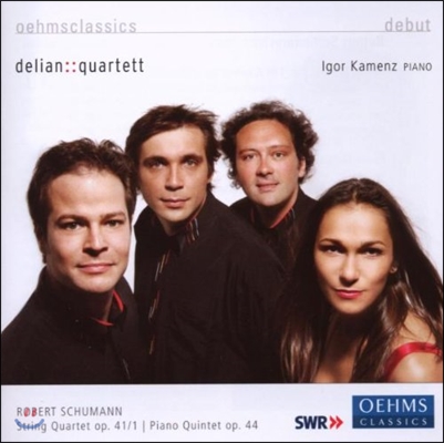 Delian Quartet 슈만: 현악 사중주, 피아노 오중주 (Schumann: String Quartet Op.41/1, Piano Quintet Op.44)