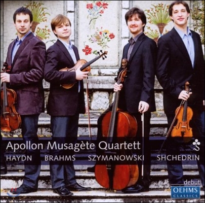 Apollon Musagete Quartet 하이든 / 브람스 / 시마노프스키 / 쉐드린: 현악 사중주 (Haydn / Brahms / Szymanowski / Shchedrin: String Quartets)