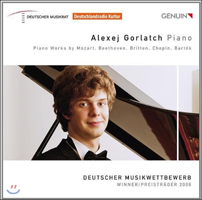 Alexej Gorlatch 모차르트 / 베토벤 / 브리튼 / 쇼팽 / 바르톡: 피아노 작품집 (Mozart / Beethoven / Britten / Chopin / Bartok: Piano Works)