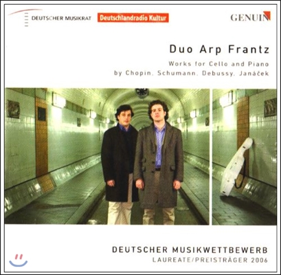 Duo Arp Frantz 쇼팽 / 슈만 / 드뷔시 / 야나첵: 첼로 작품집 (Chopin / Schumann / Debussy / Janacek: Works for Cello and Piano)