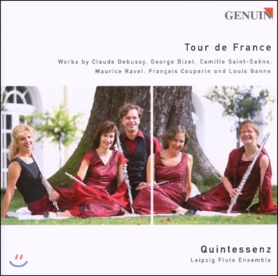 Quintessenz 프랑스 일주 - 드뷔시 / 비제 / 생상 / 라벨 / 쿠프랭: 플룻 작품집 (Tour de France - Debussy / Bizet /Saint-Saens / Ravel / Couperin)