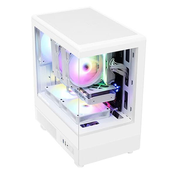 darkFlash DB330M RGB 강화유리 (화이트)