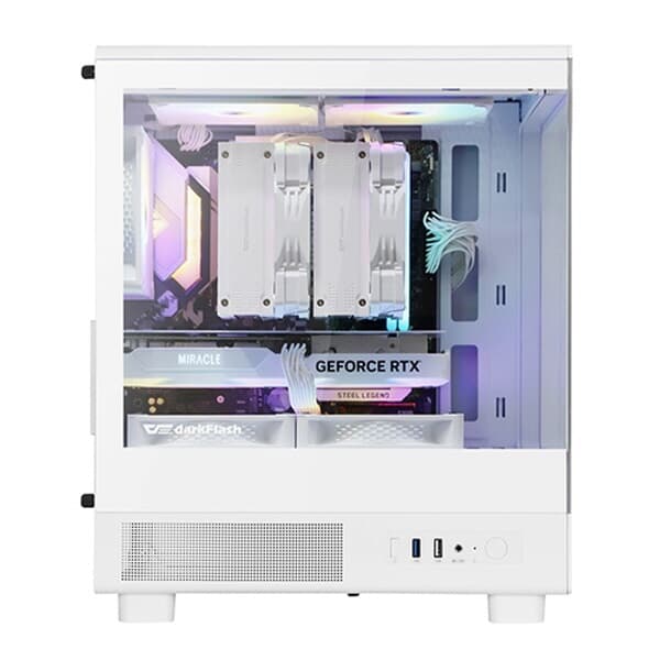 darkFlash DB330M RGB 강화유리 (화이트)