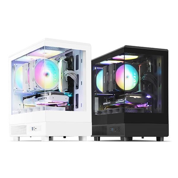 darkFlash DB330M RGB 강화유리 (화이트)