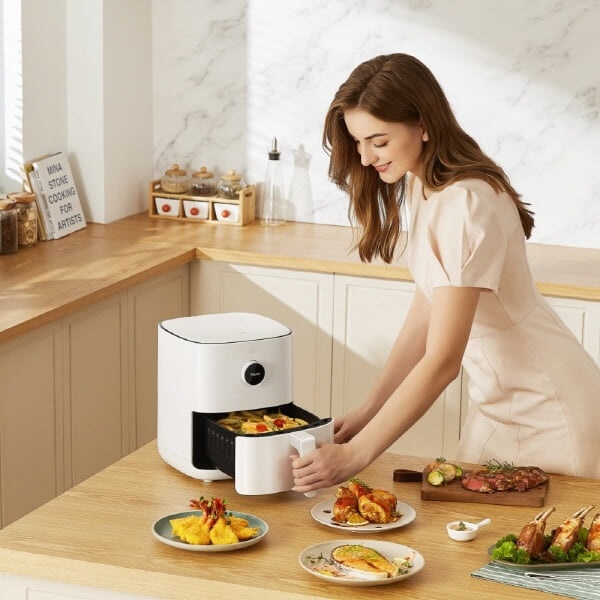 [샤오미] 스마트 에어프라이어 3.5L(Mi Smart Air Fryer 3.5L KR)1인용/바스켓형