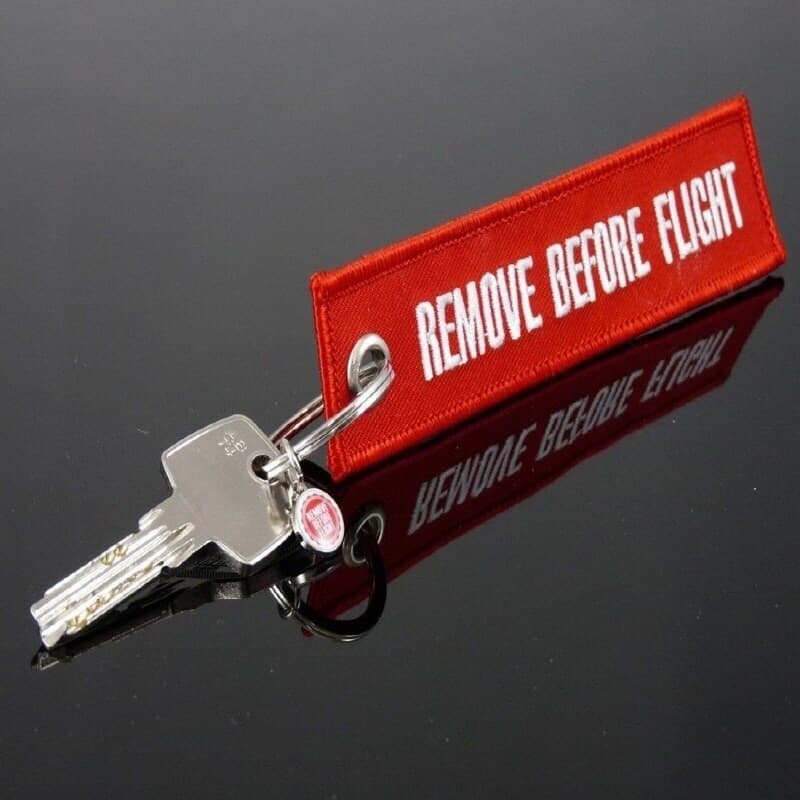 프로 시선집중 Remove Before Flight 캐리어 가방 태그 Tag