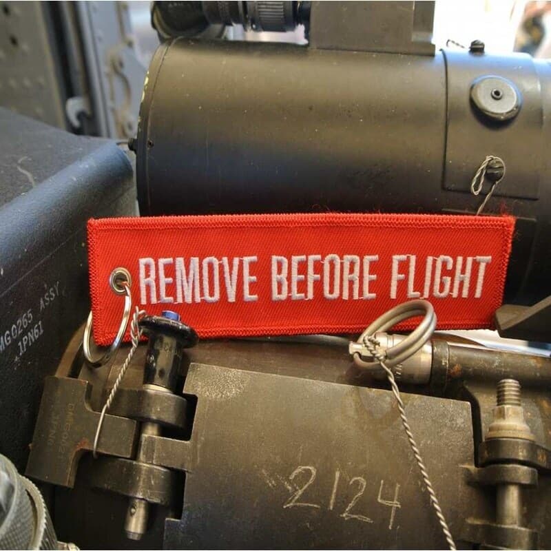 프로 시선집중 Remove Before Flight 캐리어 가방 태그 Tag