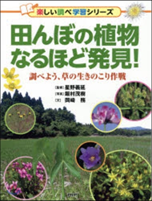 田んぼの植物なるほど發見! 調べよう,草