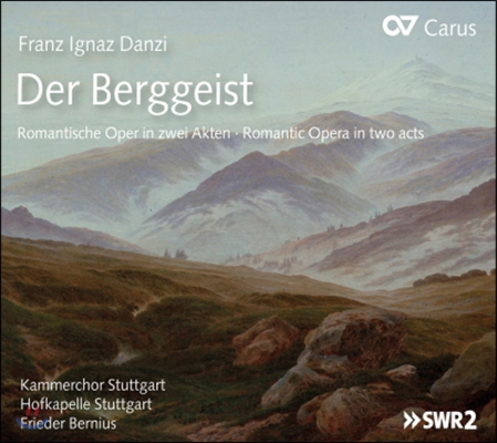 Frieder Bernius 단치: 오페라 &#39;산의 정령&#39; (Danzi: Der Berggeist)