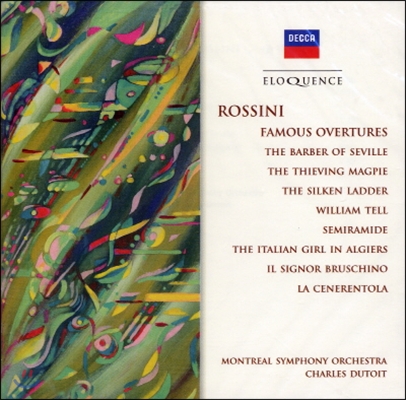 Charles Dutoit 로시니: 유명 서곡 모음집 (Rossini: Famous Overtures)