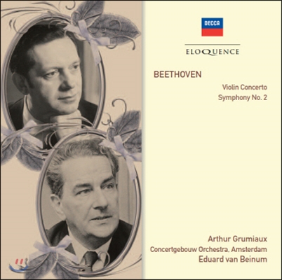 Arthur Grumiaux 베토벤: 바이올린 협주곡, 교향곡 2번 (Beethoven: Violin Concerto, Symphony Op.36)