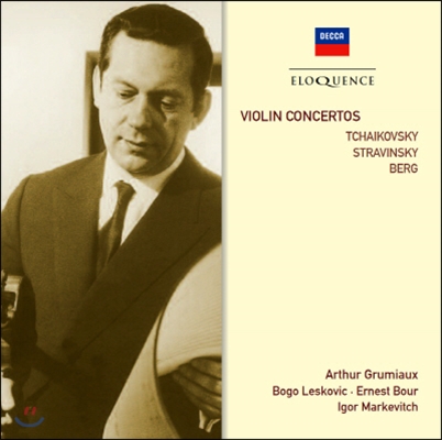 Arthur Grumiaux 스트라빈스키 / 베르크 / 차이코프스키: 바이올린 협주곡 (Stravinsky / Berg / Tchaikovsky: Violin Concertos)