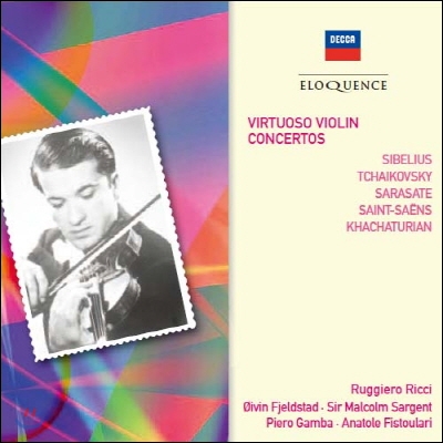 Ruggiero Ricci 시벨리우스 / 차이코프스키 / 사라사테: 비르투오소 바이올린 협주곡 (Sibelius / Tchaikovsky / Sarasate: Virtuoso Violin Concertos)
